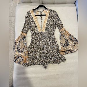FREE PEOPLE BOHO ROMPER